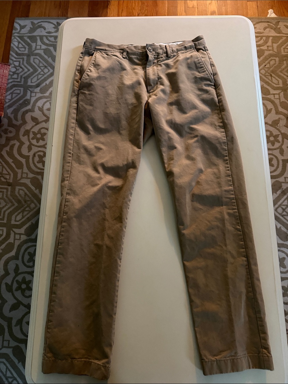 J. Crew Men's Slim Straight Khaki Pants